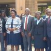 Kisakye, Ziria and Byansi with other judicial officers/attorneys